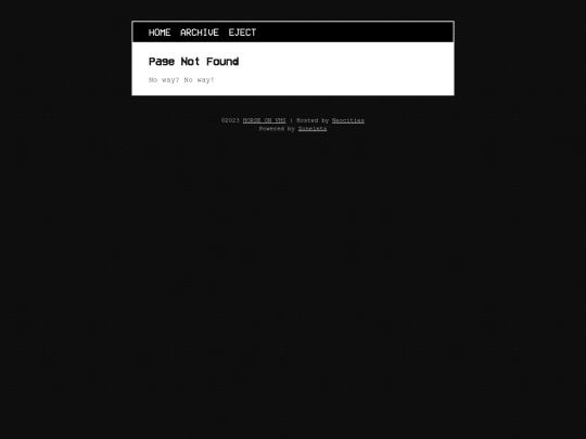 blog/not_found screenshot