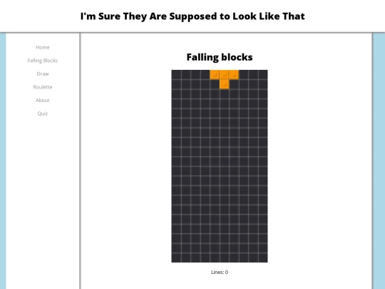 fallingblocks screenshot