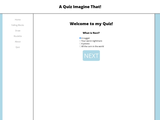 quiz screenshot
