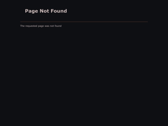 not_found screenshot