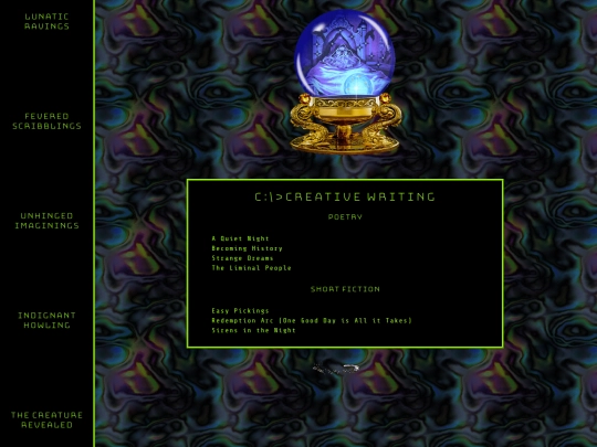 creative_writing screenshot