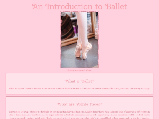 make/ballet screenshot