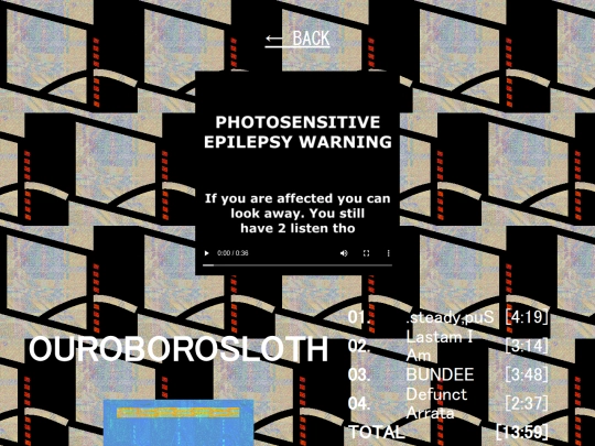 tunes/ouroborosloth screenshot