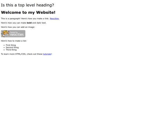 index screenshot