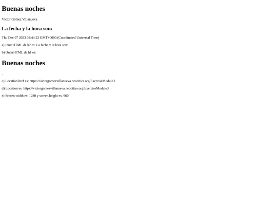 ExerciseModule3 screenshot