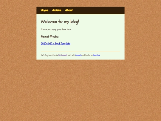 blog screenshot