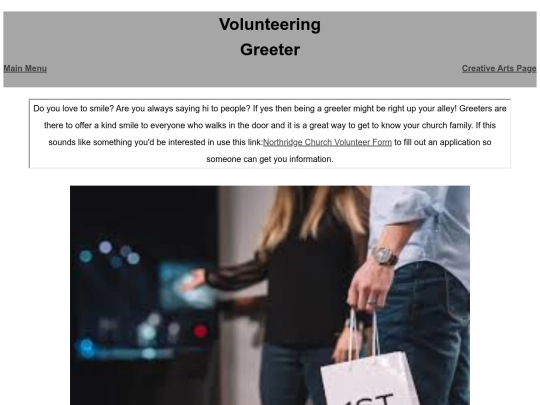 final project/NCgreeter screenshot