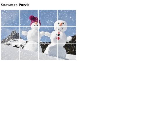 snowman-puzzle screenshot