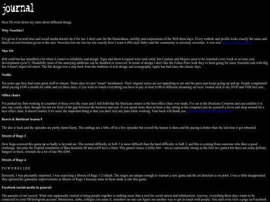old/old_journal screenshot