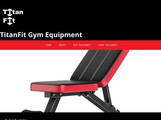 Product Page screenshot