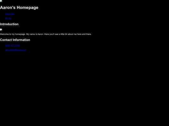homepage screenshot