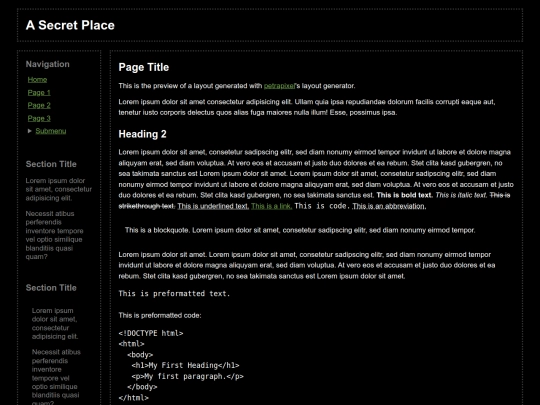 newpage screenshot