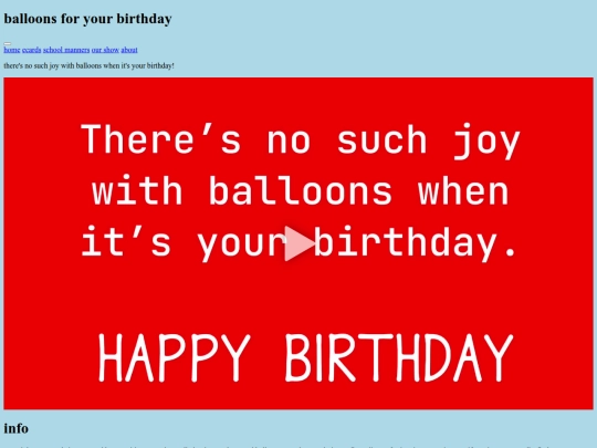 balloonsforyourbirthday screenshot