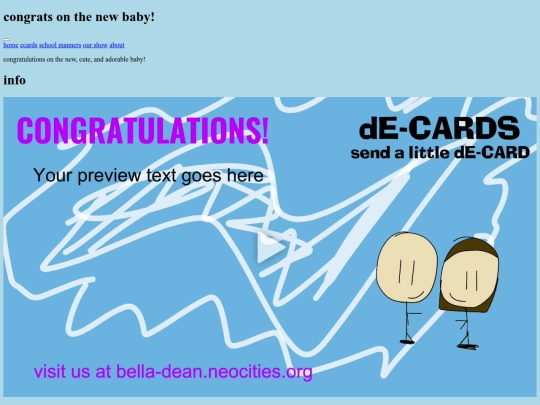 congratsonthenewbaby screenshot