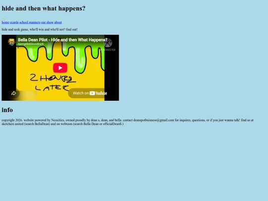 hidethenwhathappens screenshot