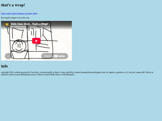 thatsawrap screenshot