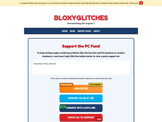 SupportSite screenshot