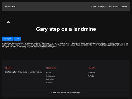 landmine screenshot