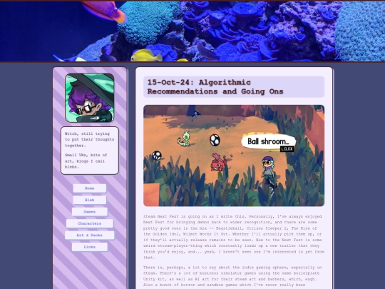 blebs/15Oct24-ReccsAndAlgo screenshot