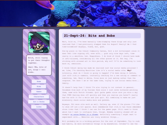 blebs/21Sept24-BitsAndbobs screenshot