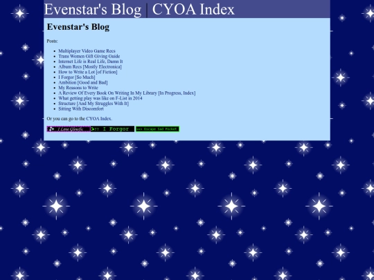 blog screenshot