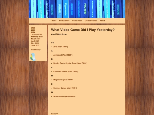bitsnbobs/atari-index screenshot