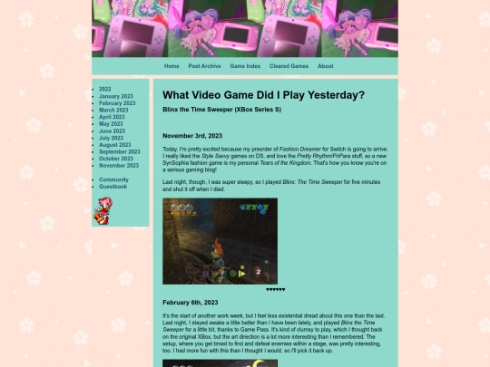 game-pages/blinx screenshot