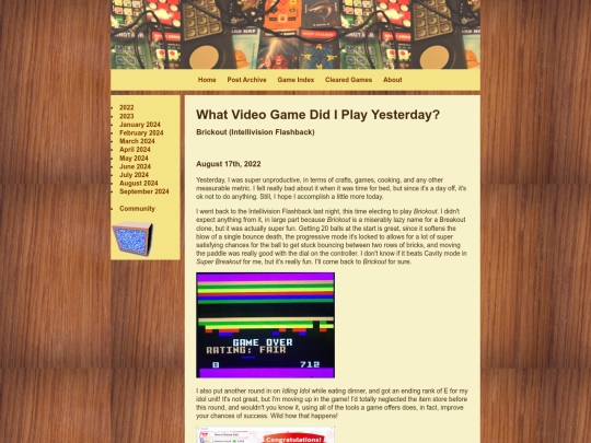 game-pages/brickout screenshot