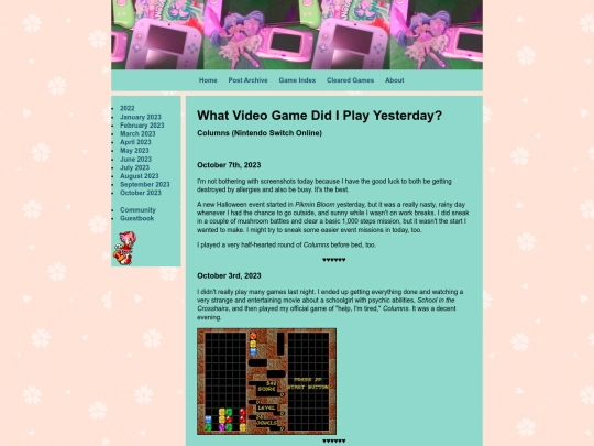 game-pages/columns screenshot