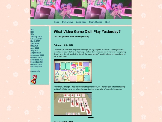 game-pages/cozyorganizer screenshot