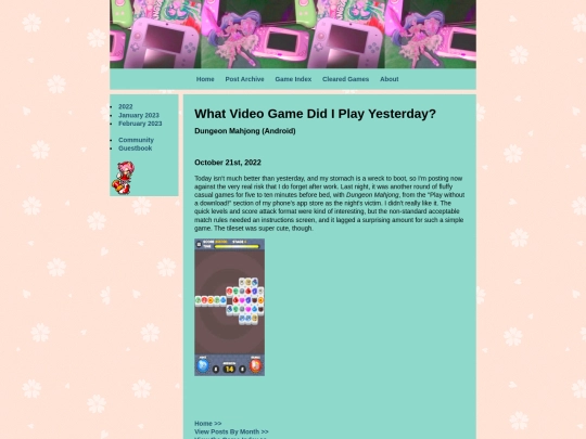 game-pages/dungeonmahjong screenshot