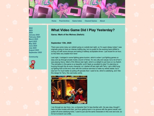 game-pages/garou screenshot