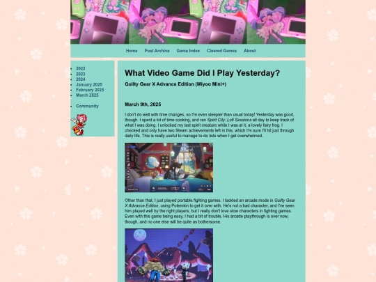 game-pages/ggxadvance screenshot
