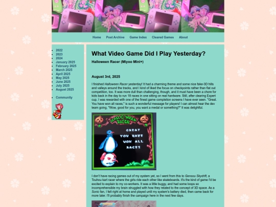 game-pages/halloweenracer screenshot