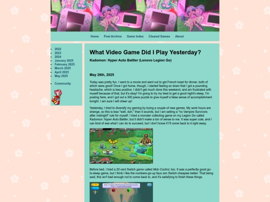 game-pages/kadomon screenshot