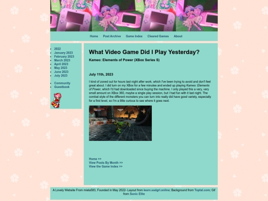 game-pages/kameo screenshot