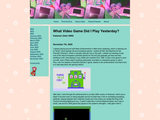 game-pages/katamari2600 screenshot