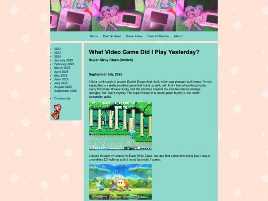 game-pages/kirbyclash screenshot