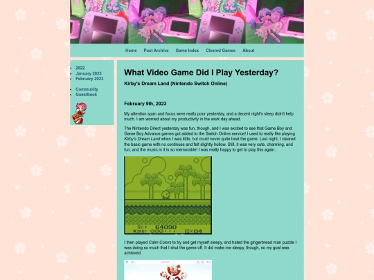 game-pages/kirbydreamland screenshot