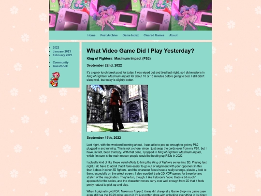 game-pages/kof-mi screenshot