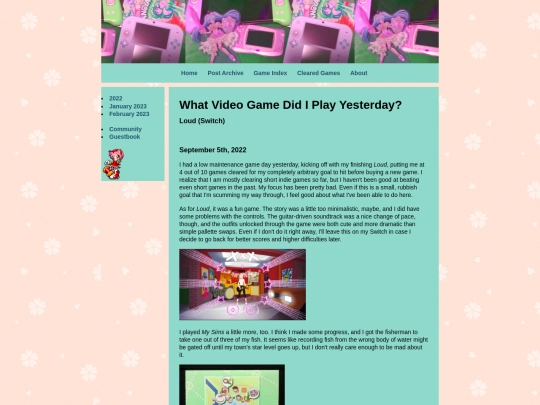 game-pages/loud screenshot