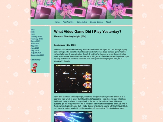 game-pages/macross-shooting screenshot