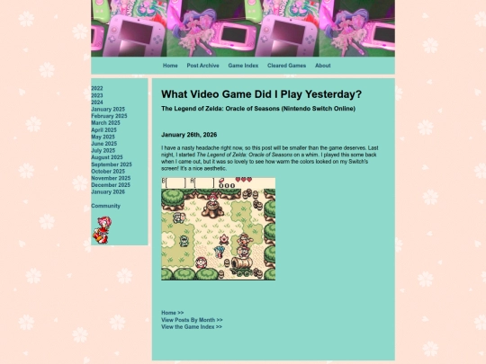 game-pages/oracle-seasons screenshot