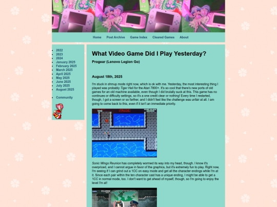game-pages/progear screenshot