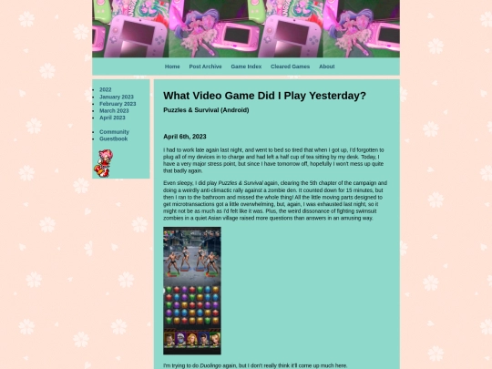 game-pages/puzzlessurvival screenshot