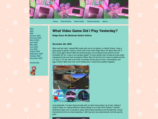game-pages/rr64 screenshot