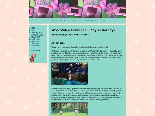 game-pages/samba-party screenshot