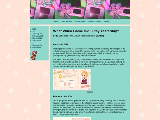 game-pages/selfy screenshot