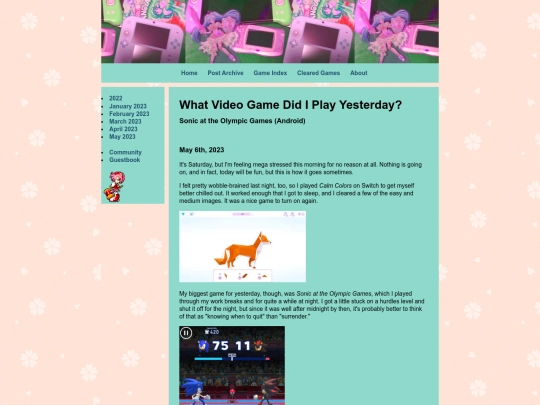 game-pages/sonic-olympic screenshot