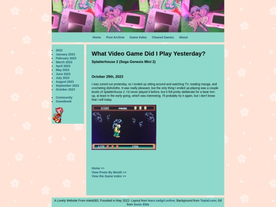 game-pages/splatterhouse2 screenshot